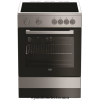 Beko cooker all elecric / ceramic inox -beko fsm 67010 gx A