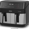 Sogo - air fryer - 2 x 4.5l 10845 1750w