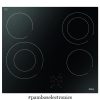 Amica - ceramic hobs - 6 zones - pbp4vq246ftnut