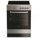 Beko cooker all elecric / ceramic inox -beko fsm 67010 gx A