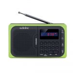 AUDIOLINE Portable Radio TR-210 Black-Green