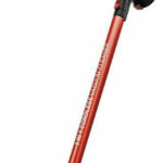 Sogo rechargeable stick vacuum cleaner with 1l bucket in red, 16170
