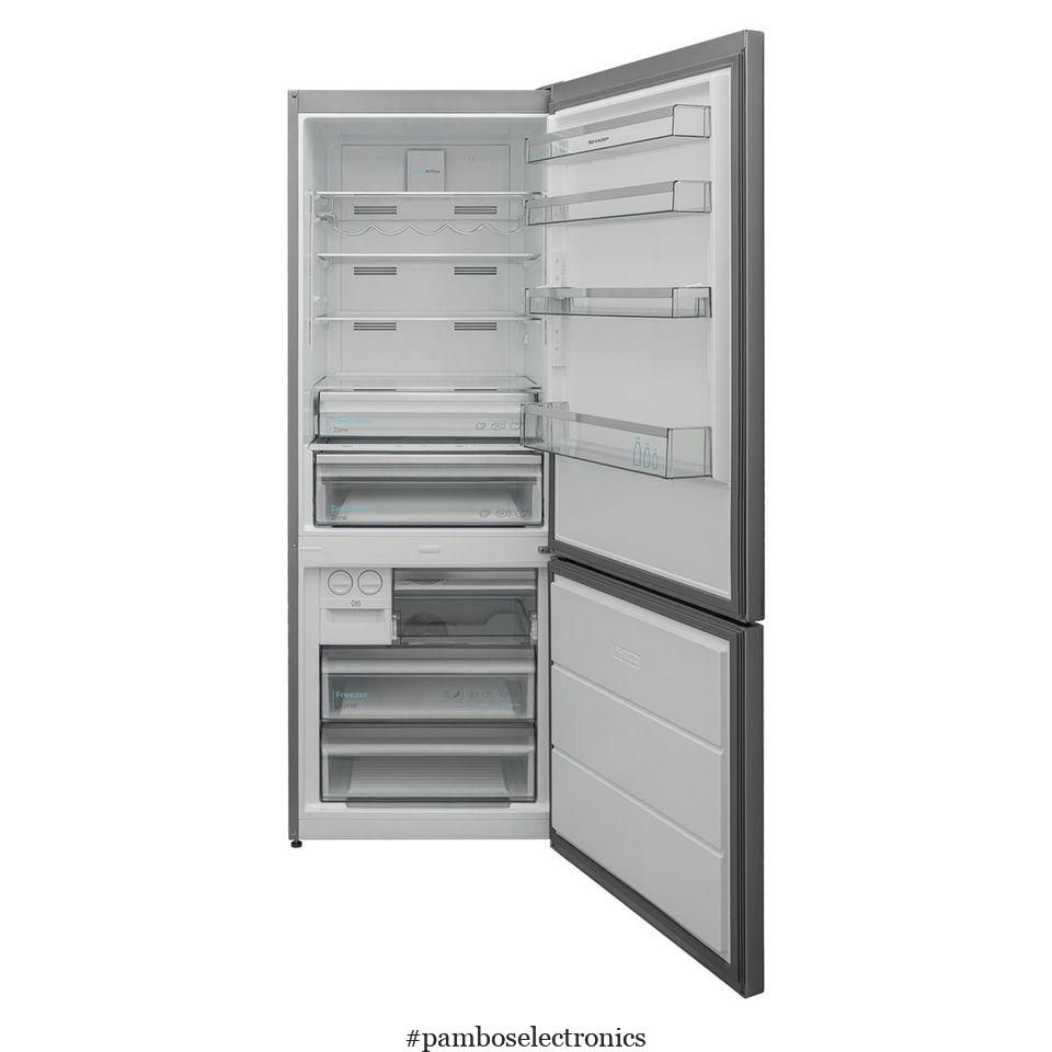Sharp sj-ba34ihxie-eu free standing fridge freezer, 70cm wide - Pambos  Electronics | Kühl-Gefrierkombinationen