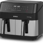Sogo - air fryer - 2 x 4.5l 10845 1750w