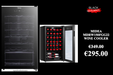 Midea mdrw150fgg22 wine cooler