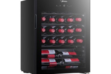 Midea - wine cooler - mdrw111fgg22 wine cooler  24 BOTTLES