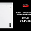 Midea -mdrc152fee01- 99ltrs - chest freezer