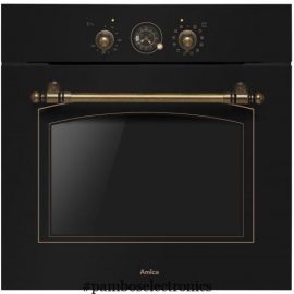 Amica - oven retro - black 1197.3eetrdqs 77ltrs