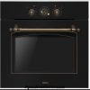 Amica Retro Oven 1197.3EETRDQS Black | 77L XXL Capacity