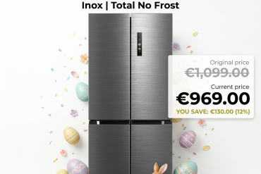 Midea 4-Door Refrigerator MDRM691FIE46 Inox | Total No Frost