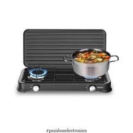 Sogo -ss-10235 stove - black colour - 2 burner