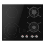 Amica PCG64102 Combi Ceramic & Gas Hob – Dual Fuel Kitchen Appliance