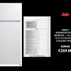 Midea refrigerator - mdrt294 - 144 cm x 55 x 55 cm static cooling white