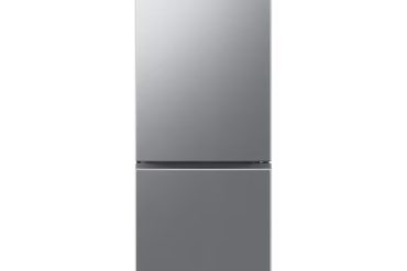 Samsung rb50dg602es9ef refrigerator with bottom freezer, refined silver