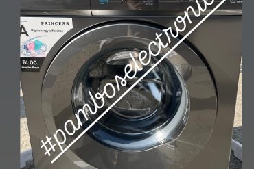 PRINCESS - WASHING MACHINE - 7 KG - BLDC - INVERTER MOTOR - WMBS7CED - 1400RPM - ENERGY A SILVER