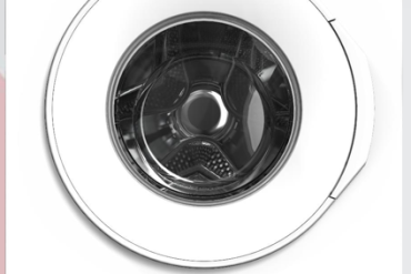 Sharp - washing machine - es-nfa814bwna - ee - 8kg
