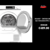 Sharp - dryer 8kg - kd-nha8s6gw21-ee
