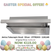Amica - telescopic hood silver - otp6243i - 1161149 | Offers & Discounts