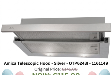 Amica - telescopic hood silver - otp6243i - 1161149 | Offers & Discounts