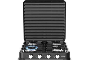 Sogo - gas stove 4 burners black - ss-10275