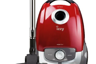 Izzy - ac1108e red force vacuum with bag, red