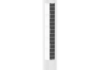 Tower fan with turbo function and digital control 45 w power white sogo