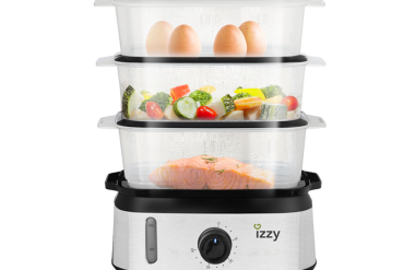 Izzy steamer inox iz-8203
