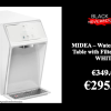MIDEA - Water Dispenser Table with Filter JL2345T WHITE