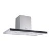 Midea-mh90i4300x-cyp island hood 90 cm, stainless steel with black panel 640m3h