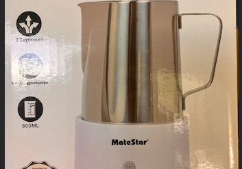 Matestar - milk frother - mat-2301w