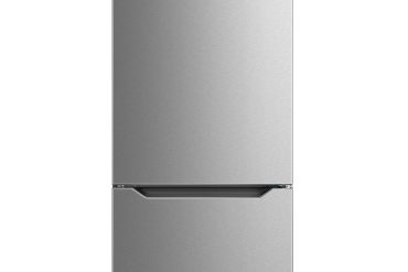 Midea MDRB424FGE02I Fridge Freezer – Silver, Total No Frost