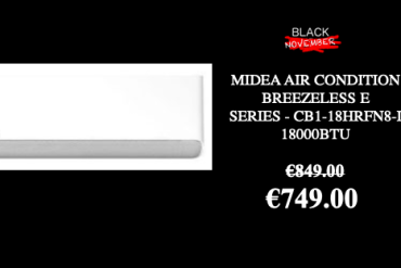 Midea Air Condition Breezeless E Series - CB1-18HRFN8-I 18000BTU
