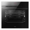 AMICA - OVEN - ED57529B X-TYPE PYROLYSIS - LED DISPLAY - BLACK COLOUR 77L
