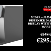 Midea - jl2245 water dispenser dark silver display with wifi new model