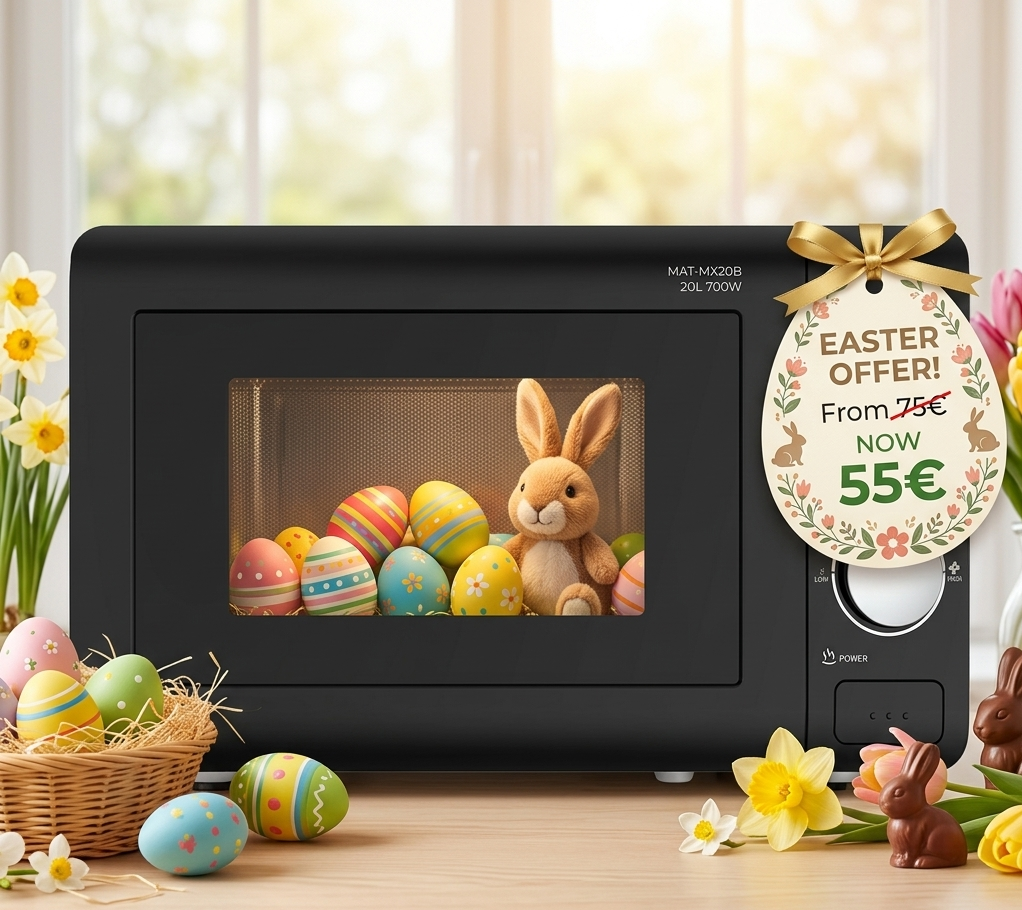 Matestar mat-mx20b 20l 700w microwave