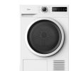 Midea - dryer - 8kg white - md110h80/w
