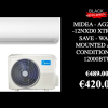 Midea - ag2eco -12nxd0 xtreme save - wall mounted air-conditioner, 12000btu