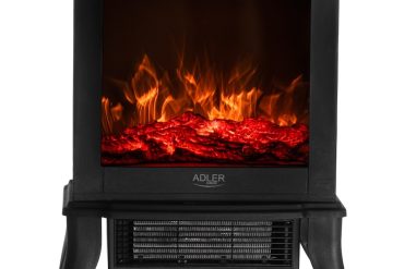 Adler ad 7754 electric fireplace 1800w 3d flame effect
