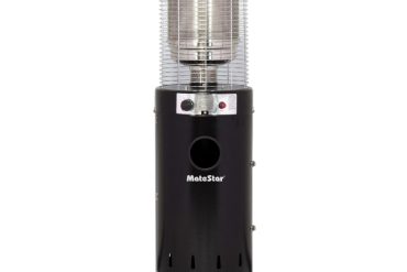 Matestar patio area heater steel black mat-h1bk