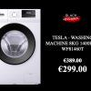 Tesla - washing machine 8kg 1400rpm wf81460t