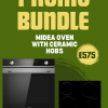 Midea BUNLDE 7nm30e0 Built-In Oven WITH Midea Ceramic Hobs mc-6f6004r242