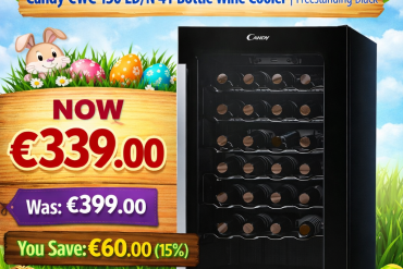 Candy CWC 150 ED/N 41-Bottle Wine Cooler | Freestanding Black