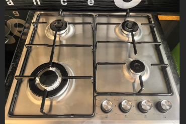 Rowa gas hobs 4 zones with wok rw 604 gas inx