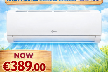 Lg w09te.neu wall mounted air-conditioner, inverter 9000btu