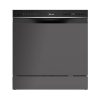 Midea mtd55s500x-cyp mini dishwasher, silver