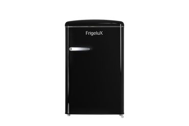 Frigelux Retro Vintage Black Table-Top Refrigerator mini bar 108L R4TT108RNE